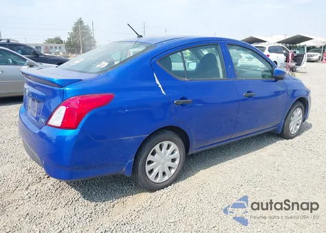 2016 Nissan Versa 1.6 S+ из США, поврежденный, VIN 3N1CN7AP3GL853673